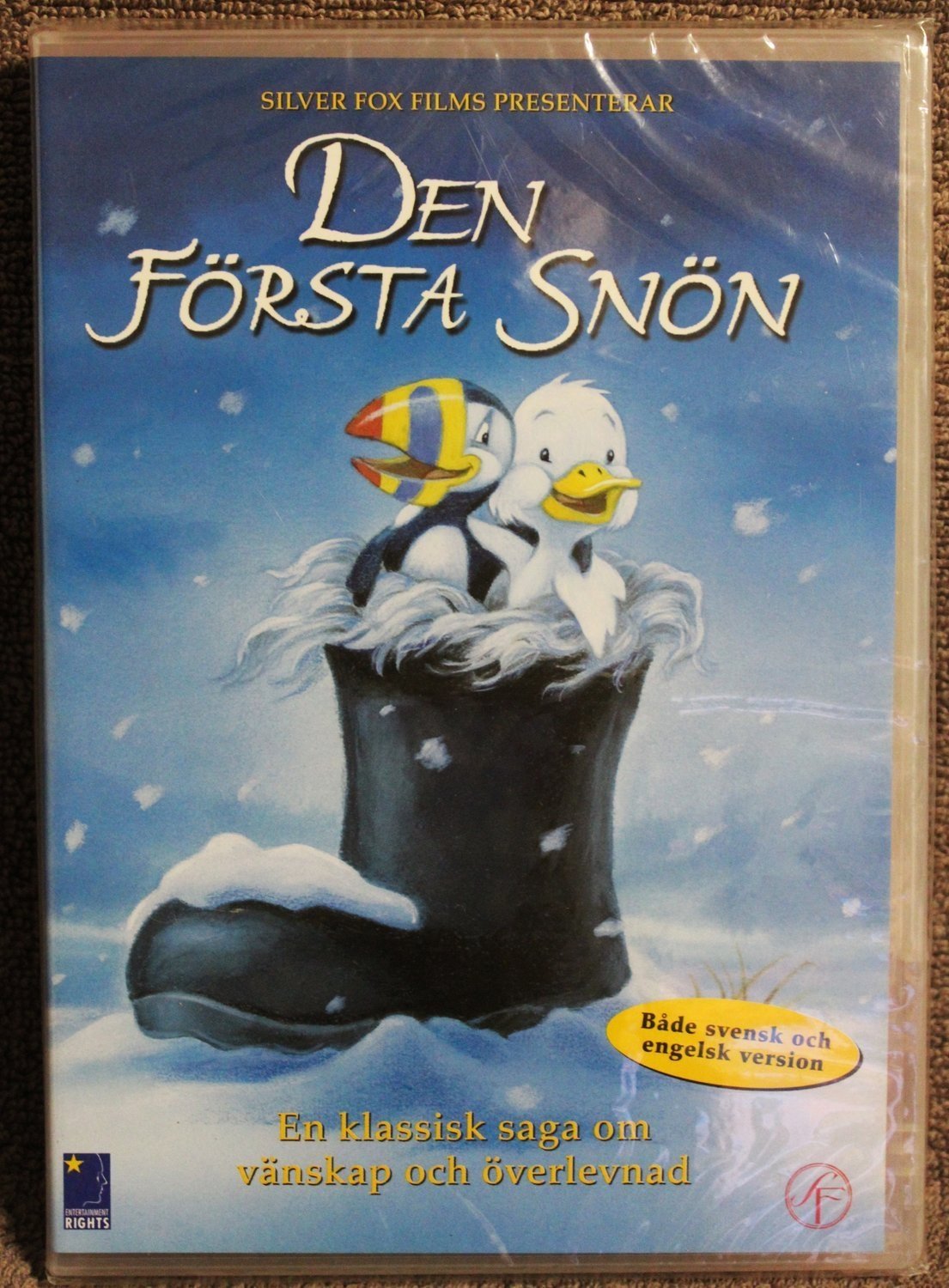 Tecknat Barn Svenska:Den Första Snön (1998 Tecknade Film AB) DVDRIPPEN (Engelska) Hela Filmen (HD)